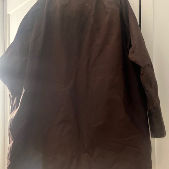 Barbour Waxed A190 Beaufort Jacket - Brown, XXL - Picture 10 of 11